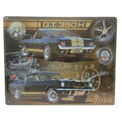 Metal Sign 12x15" 1966 Shelby G.T. 350H"