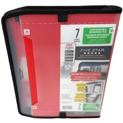 Five Star Zipper Folder W/ Zipper