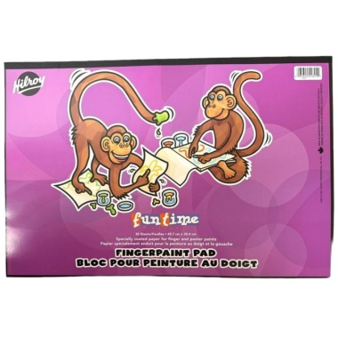 Hilroy Funtime Fingerpaint Pad 18x12
