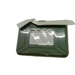 Portable Hard Drive Case Grey Vision