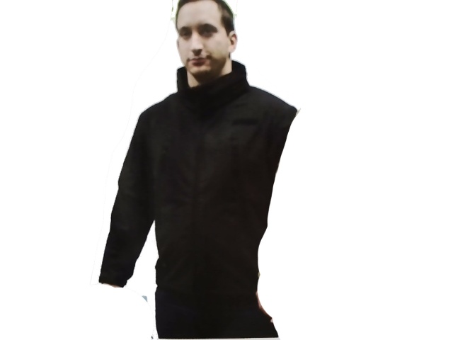 Concealed carry jacket black - medium