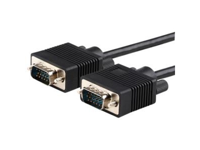 VGA Cable Male to Male 6 Ft