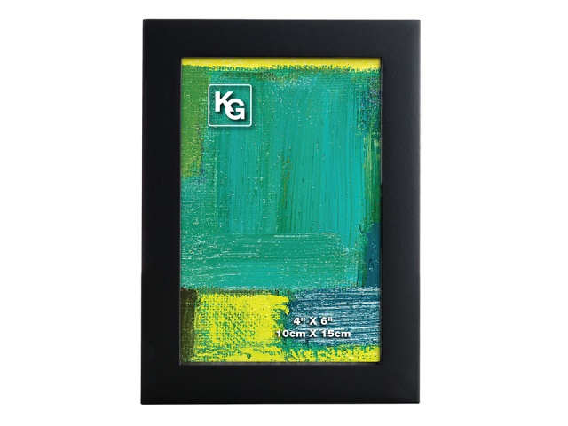 CONTEMPO 4X6in WOOD FRAME BLACK