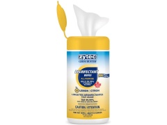 Disinfecting wipes 100 pack Zytec citric acid
