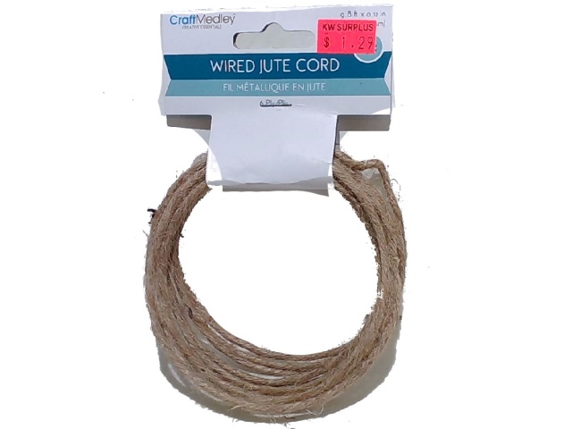 Wired Jute Cord  ( 6 Ply)