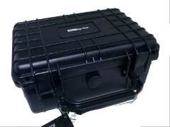Airtight safe store case 9x7.5x4.4 inch IP65 rated diced foam removeable for gear protection
