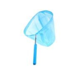 Telescopic Butterfly Net 8 Diam. Extends To 34" Assorted Colours"