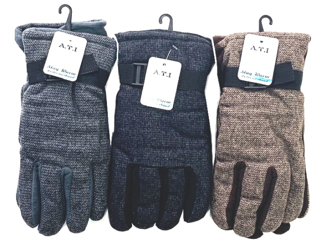 Gloves Asst. Wool look