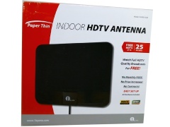 Antenna HDTV Indoor 25 Mile Range Paper Thin