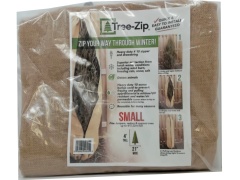 Tree Bag Burlap Small 4' x 21 Tree-Zip