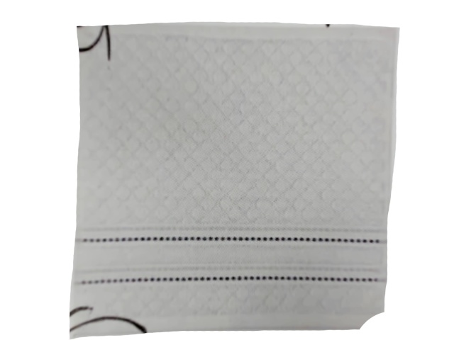 Zero twist terry facecloths - ambiance collection 12x12inch 30x30cm white