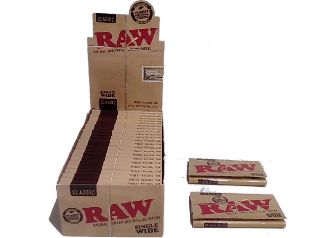 Rolling Paper - RAW Single Wide (25 Units)