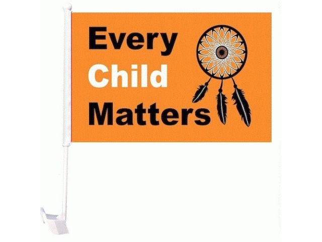 Every child matters car flag