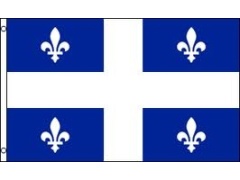 Quebec 3x5 foot flag