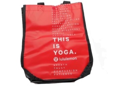Reuseable Bag Red Small Lululemon this Is Yoga