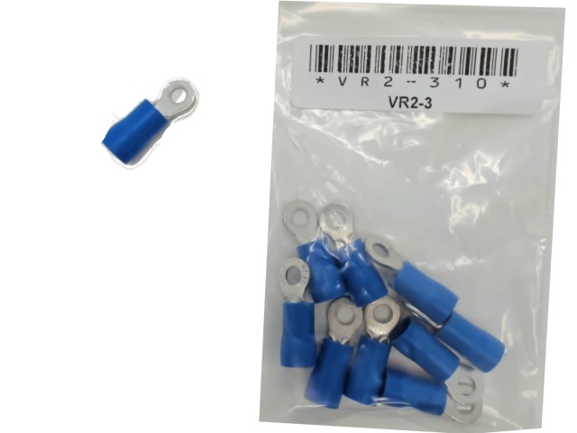 Terminal Insulated Ring Type Stud Size 6 - bag of 10