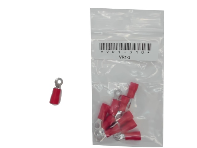 Terminal Insulated Ring Type T14 Stud size 6 - bag of 10