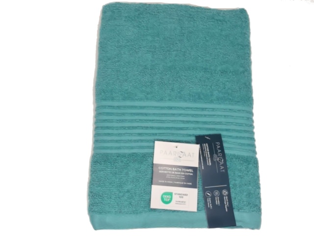 Cotton Bath Towel Light Teal 27x52\