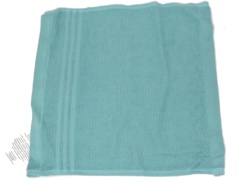 Cotton Wash Towel Light Teal 12x12