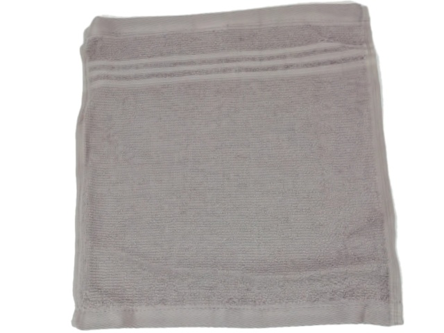 Cotton Wash Towel Medium Grey 12x12\