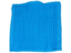 Cotton Wash Towel Turquoise 12x12