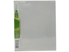 Clamp Binder Clear Poly Eco Office