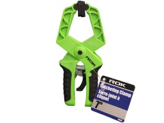 Ratcheting clamp 7 inch fiberglass reinforced nylon with quick release trigger