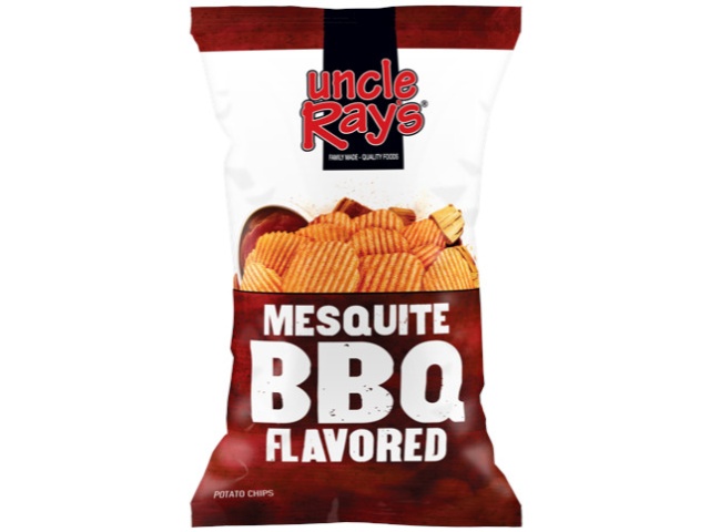 Chips Uncle Ray\'s Mesquite BBQ 120g.