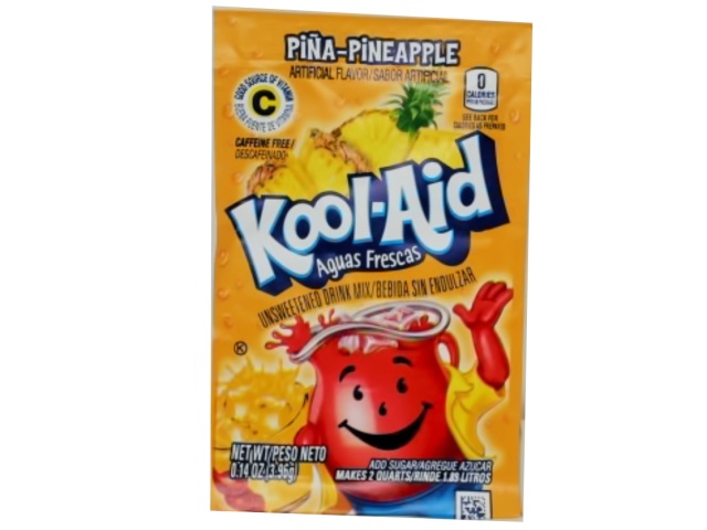 Kool-aid Drink Mix Pina-pineapple 3.96g.