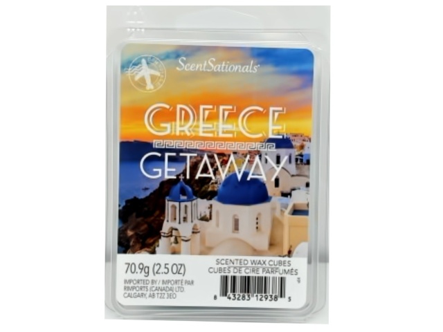 Wax Melts 2.5oz. Greece Getaway Scentationals
