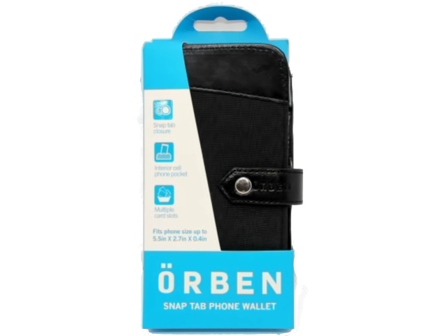 Snap Tab Phone Wallet 5.5x2.7\