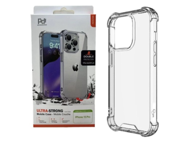Phone Case iPhone 15 Pro Clear TPU