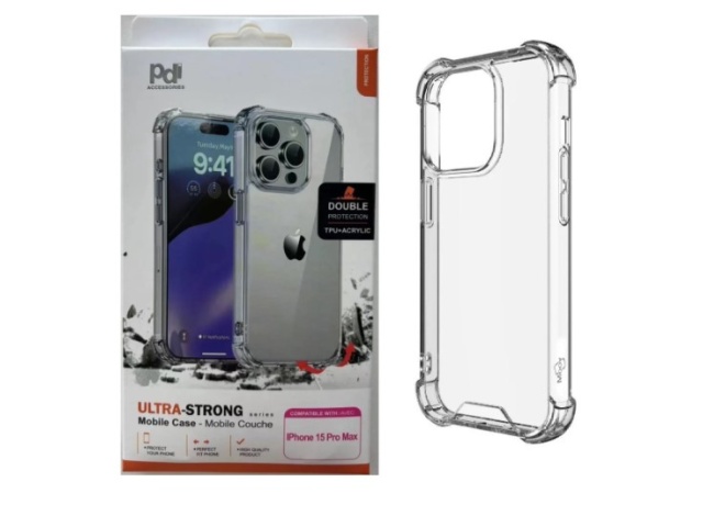 Phone Case iPhone 15 Pro Max Clear TPU