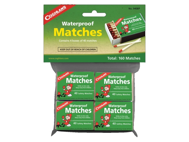 Waterproof Matches - Packaged
