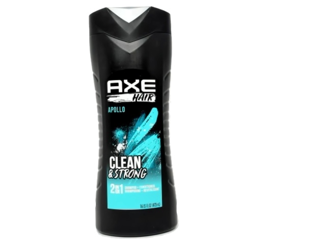 Shampoo + Conditioner 2 In 1 Apollo Clean & Strong 473mL Axe Hair