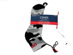 Socks Men's Ankle 6pk. Camo Arch Support Chaps (endcap)