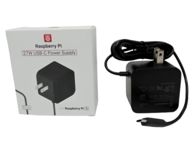 USB-C Power Supply 27W For Raspberry Pi 5