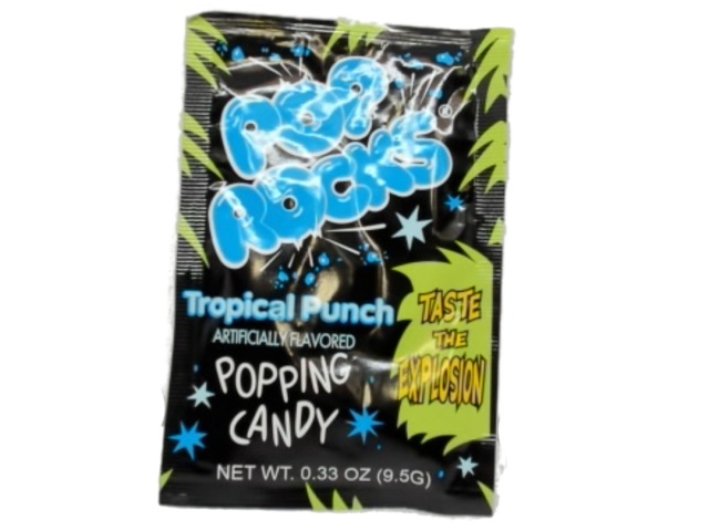 Pop Rocks Popping Candy Tropical Punch 9.5g.