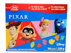 Fruit Flavoured Snack 10pk. 226g. Disney Pixar