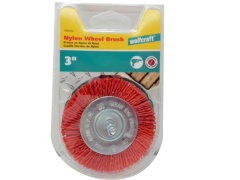 Nylon Wheel Brush 3 Wolfcraft