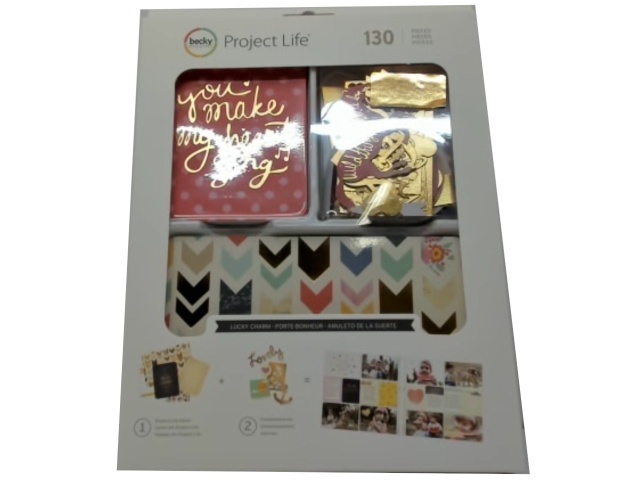 Scrapbooking Value Kit Lucky Charm 130pc.
