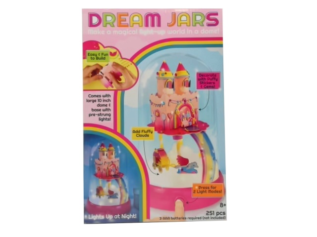 Dream Jars Candy Castle 251 Pc. Light Up