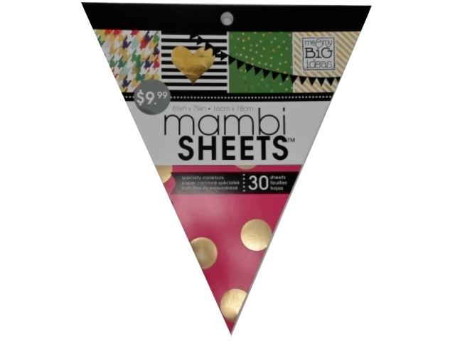 Specialty Cardstock Mambi Sheets 6.5x7.25\