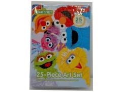 Art Set 25pc. Sesame Street