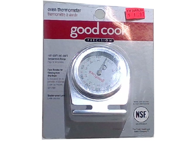 NSF Oven Thermometer Stainless Steel