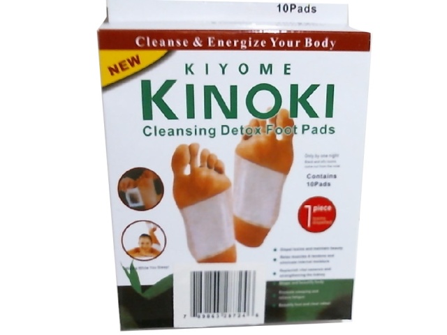 Detox Foot Pad Kinoki 10pk.