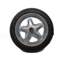 Wheelbarrow Wheel 16\'\' Flat Free Spoked 5/8 Shaft\