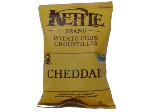 Kettle Chips Cheddar 56g.