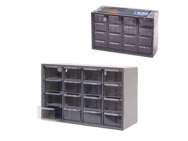 16 Drawers Storage Cabinet 8.6 x 3.5\