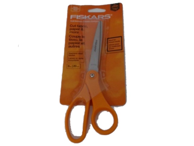 Craft Scissors 8 Orange Fiskars\